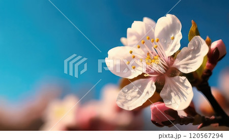 《AI画像》桜の花びら 120567294