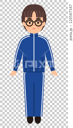 Illustration of a men in a jersey Illustration of a men in a jersey 120567387
