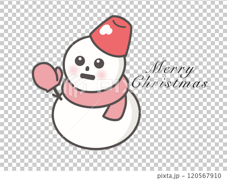 雪だるまとメリークリスマス 雪だるまとメリークリスマス 120567910