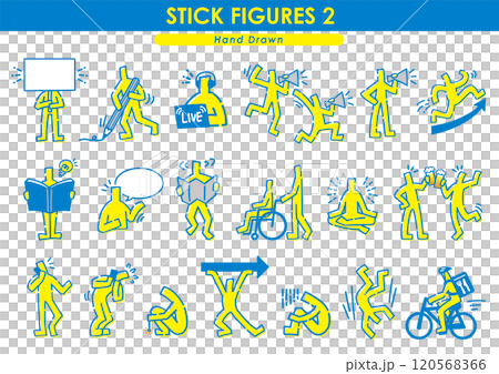 手繪簡筆畫集 120568366