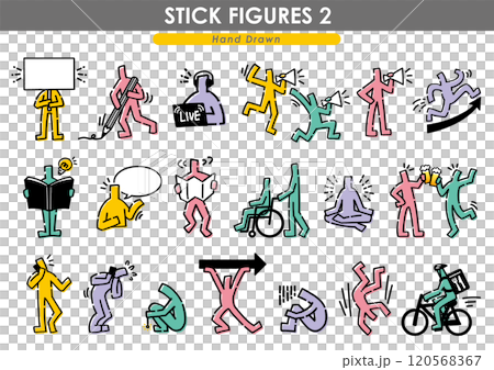 手繪簡筆畫集 120568367