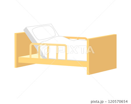 介護ベッドをイメージしたイラスト 介護ベッドをイメージしたイラスト 120570654