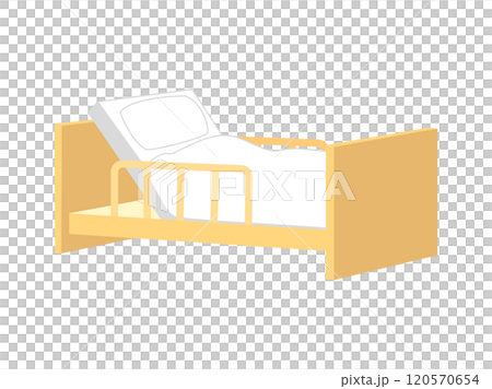 介護ベッドをイメージしたイラスト 介護ベッドをイメージしたイラスト 120570654