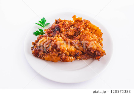 大きな鶏モモ肉の唐揚げ 120575388