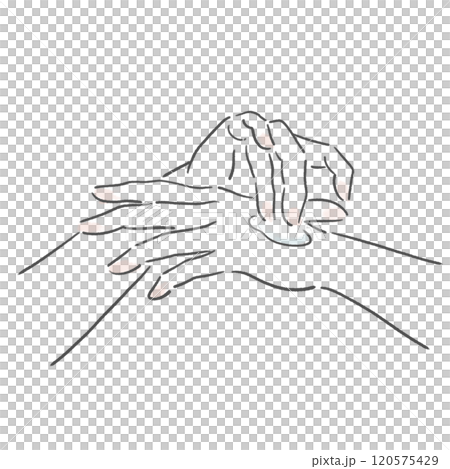 Hands applying moisturizing cream for hand care Hands applying moisturizing cream for hand care 120575429