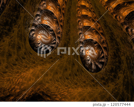 Imaginatory fractal abstract background Image 120577444