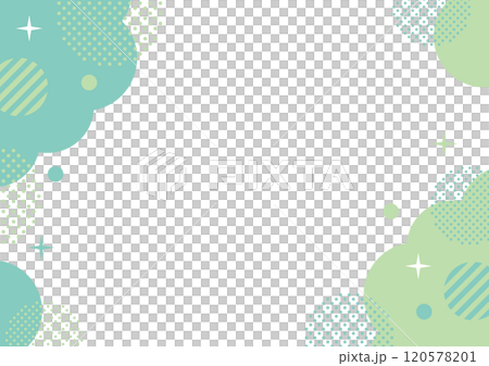 抽象框架蓬鬆黃綠色 抽象框架蓬鬆黃綠色 120578201