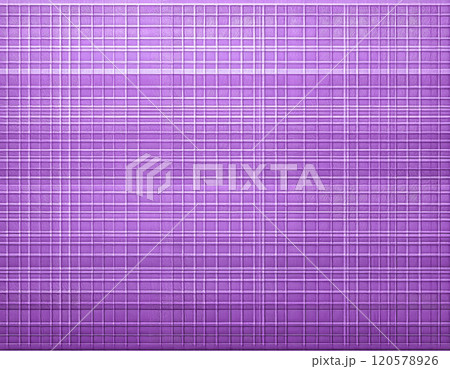 和紙のテクスチャのイメージ素材　格子柄　紫色 120578926