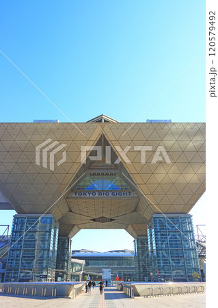東京都江東区、東京ビッグサイトの風景 東京都江東区、東京ビッグサイトの風景 120579492