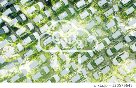 Sustainable automotive solutions for reducing CO2 emissions. Automotive industry's shift toward sustainable transportation and net-zero emissions. Emission-reduction efforts for a cleaner environment. 120579645