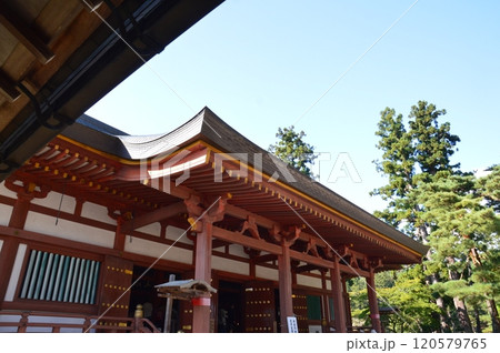 毛越寺の本堂(岩手県西磐井郡平泉町) 毛越寺の本堂(岩手県西磐井郡平泉町) 120579765