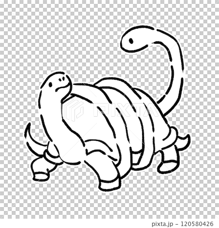 簡單可愛的玄武 120580426