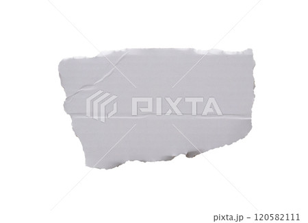 piece of white paper tear isolated on white background piece of white paper tear isolated on white background 120582111
