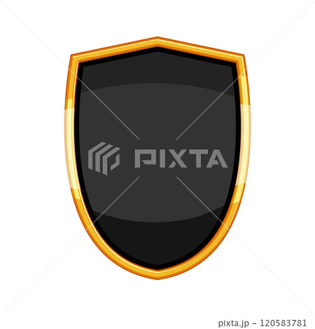 bordeaux shield golden luxury cartoon vector illustration bordeaux shield golden luxury cartoon vector illustration 120583781