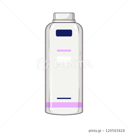 absorbent powder baby cartoon vector illustration 120583828
