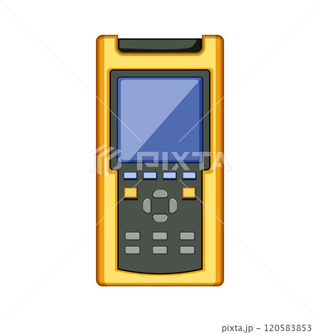 electronics oscillograph cartoon vector illustration electronics oscillograph cartoon vector illustration 120583853