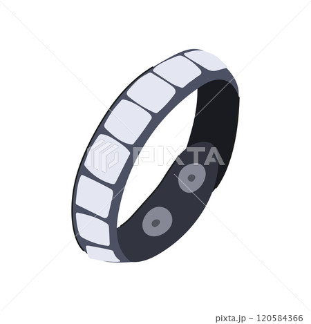 crystal rock bracelet cartoon vector illustration crystal rock bracelet cartoon vector illustration 120584366