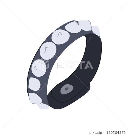 style rock bracelet cartoon vector illustration style rock bracelet cartoon vector illustration 120584373