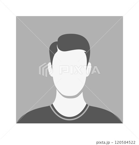 Unrecognizable male person profile headshot Unrecognizable male person profile headshot 120584522