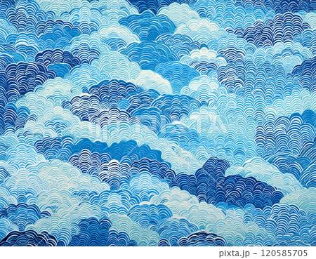 波模様のテクスチャー 波模様のテクスチャー 120585705
