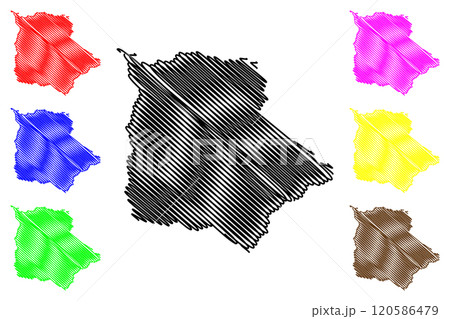 Coamo municipality (Commonwealth of Puerto Rico, Porto Rico, PR, Unincorporated territories of the United States) map vector illustration, scribble sketch Coamo map Coamo municipality (Commonwealth of Puerto Rico, Porto Rico, PR, Unincorporated territories of the United States) map vector illustration, scribble sketch Coamo map 120586479