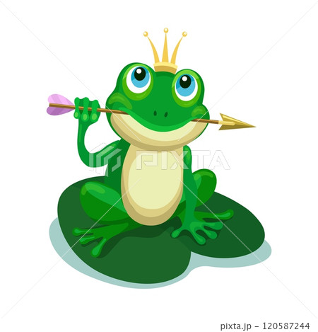 Princess frog illustration 120587244
