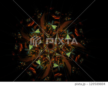 Imaginatory fractal abstract background Image Imaginatory fractal abstract background Image 120589804