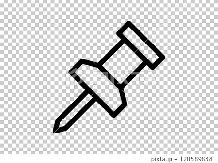 佛法圖釘圖標 佛法圖釘圖標 120589838