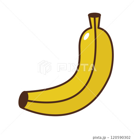 バナナのイラスト バナナのイラスト 120590302