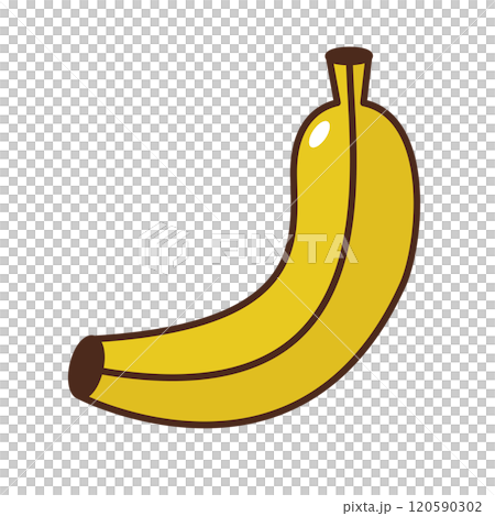 バナナのイラスト バナナのイラスト 120590302