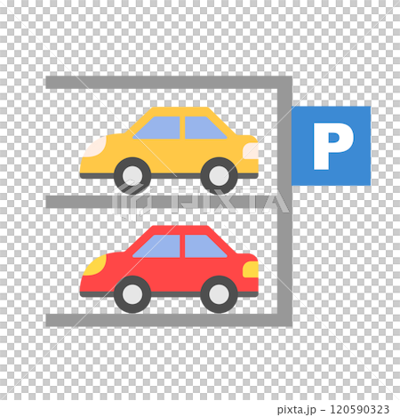 parking lot icon 120590323