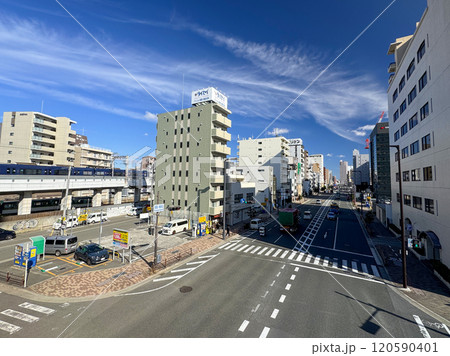 大阪市中央区　天満橋周辺の風景 120590401