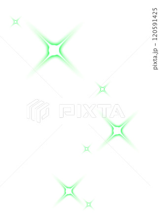緑の十字のキラキラ 緑の十字のキラキラ 120591425