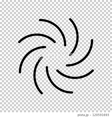 颱風線圖 icon_線寬可編輯 120591693