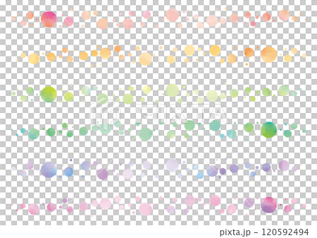 6 條彩色圓點線一套 120592494