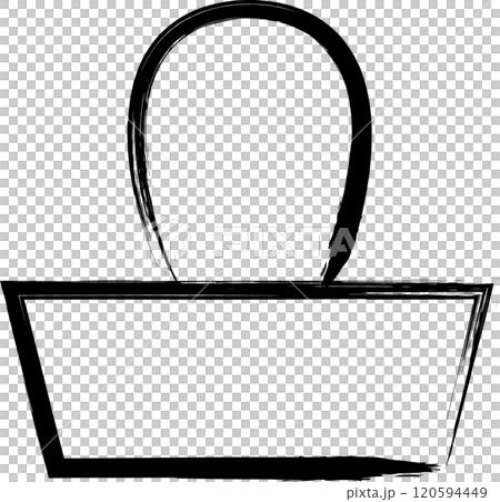 Brush writing business single icon clip 120594449