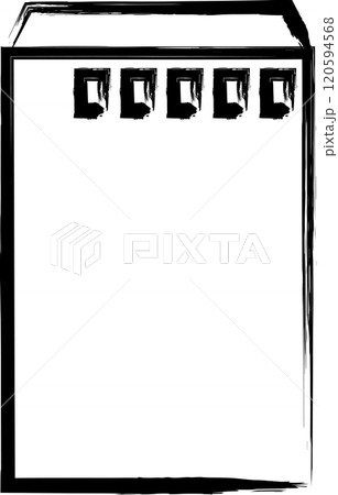 筆書きビジネス単品アイコン 封筒 筆書きビジネス単品アイコン 封筒 120594568