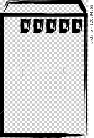 筆書きビジネス単品アイコン 封筒 筆書きビジネス単品アイコン 封筒 120594568