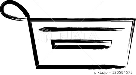 筆書きビジネス単品アイコン 筆箱 筆書きビジネス単品アイコン 筆箱 120594573