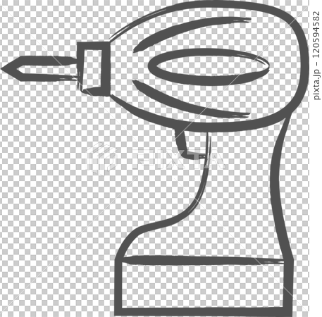 Writing tools icon Electric drill 120594582