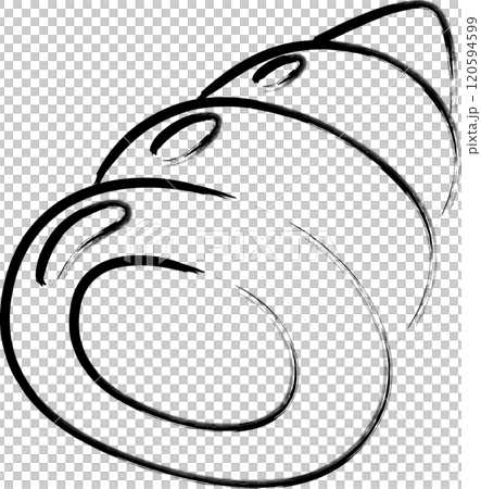 畫筆單一食物插畫巧克力卷 120594599