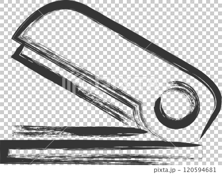 文具相關單刷插畫:訂書機 文具相關單刷插畫:訂書機 120594681