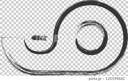 Stationery-related brush-drawn illustrations: Cellophane tape Stationery-related brush-drawn illustrations: Cellophane tape 120594682