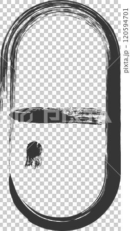 醫療相關的手繪單插圖膠囊 120594701