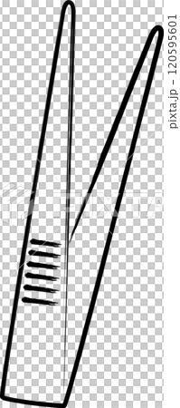 Writing tool illustration: Tweezers 120595601