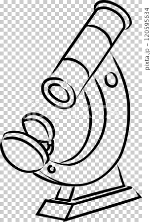 Medical related brush illustration icon: Microscope Medical related brush illustration icon: Microscope 120595634