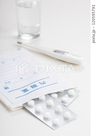 薬イメージ　prescription 120595791