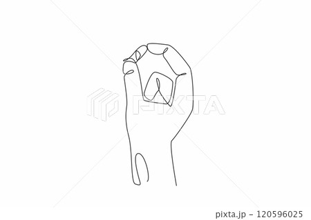 National Pharmacist Day. Single continuous line drawing of person holding a capsule with hand. Medical healthcare to treat illness concept. Graphic design art line vector illustration National Pharmacist Day. Single continuous line drawing of person holding a capsule with hand. Medical healthcare to treat illness concept. Graphic design art line vector illustration 120596025