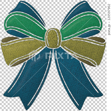 Chic Stitch-Style Bow 120597902