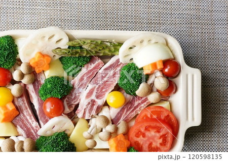 国産豚　スペアリブ 120598135